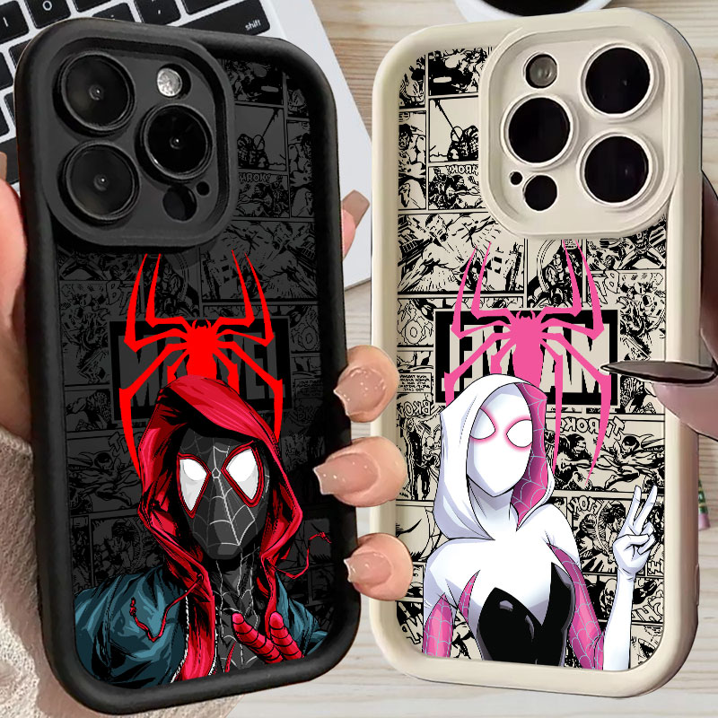 Spiderman Miles Morales Gwen M - огляд і ціна Apple Iphone 15 Pro Max