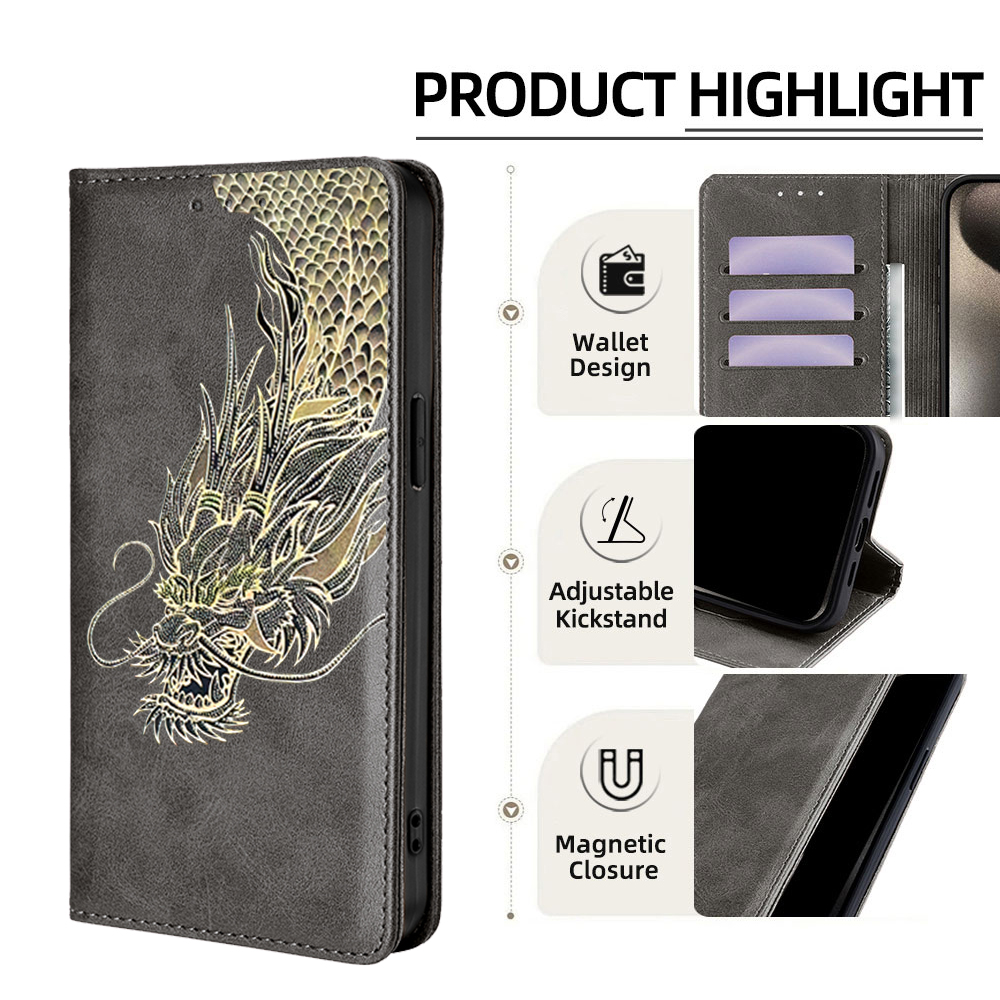 Magnetic Flip Card Stand Leath - огляд і ціна Realme C67