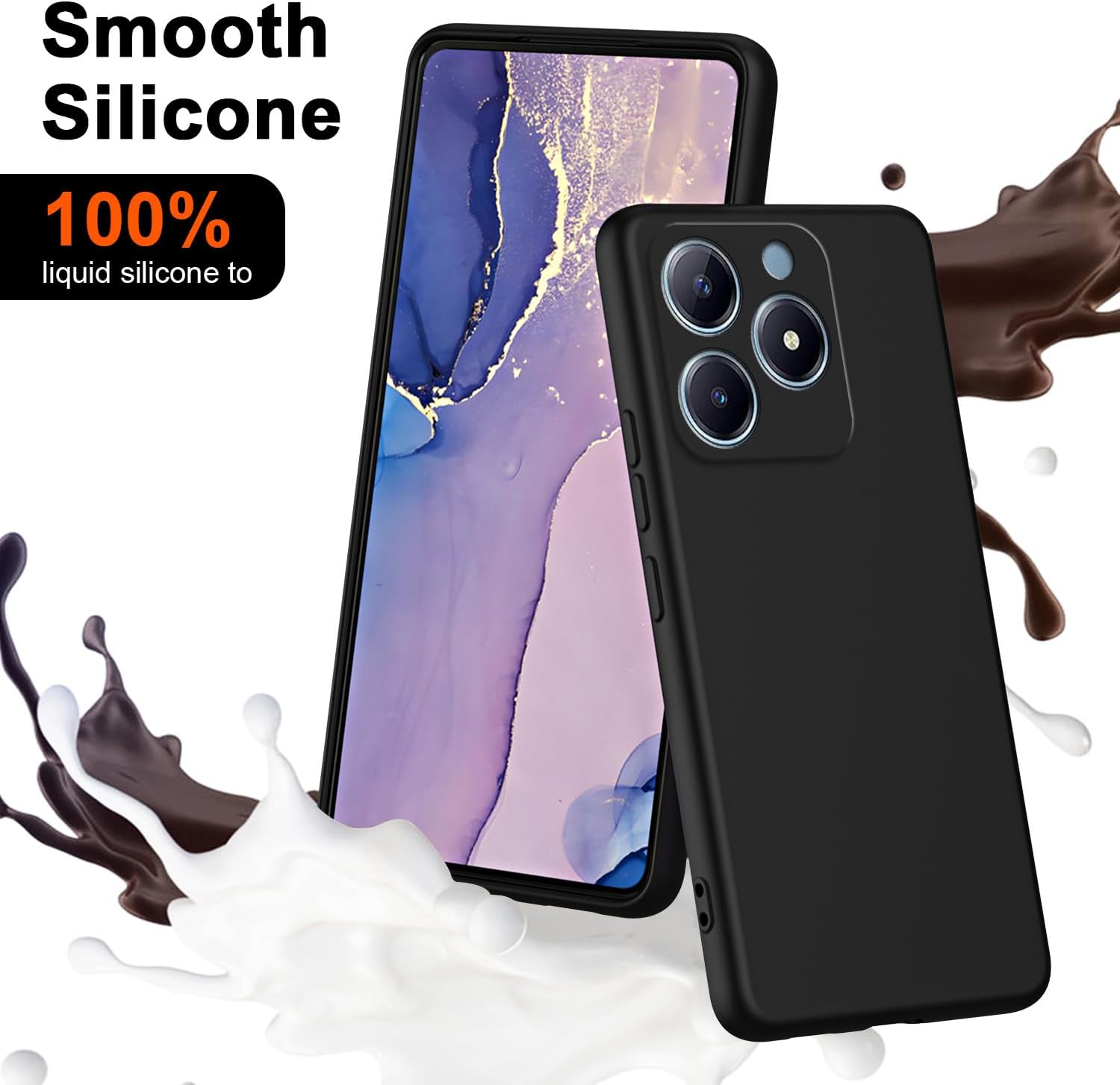 Flexible Liquid Silicone Case  - огляд і ціна Realme Note 50
