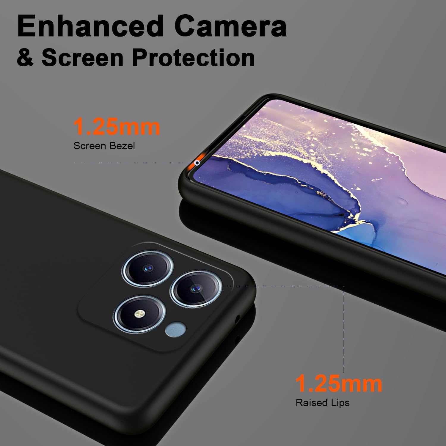 Flexible Liquid Silicone Case  - огляд і ціна Realme Note 50