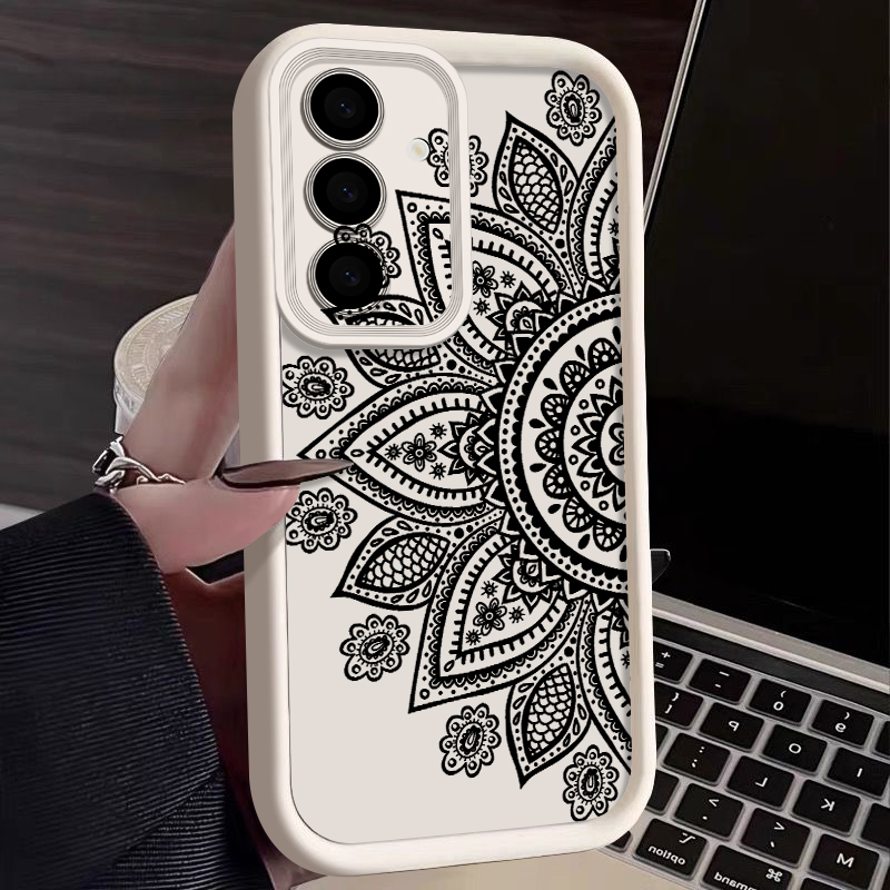 Retro Flower Totem Pattern Cas - огляд і ціна Samsung Galaxy A55