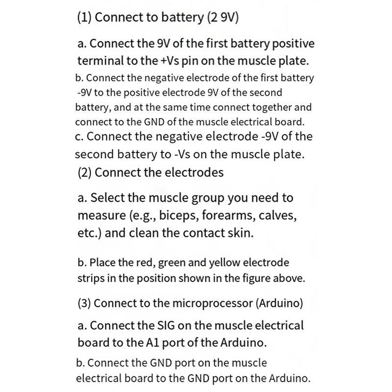 A52T 5X Muscle Electrical Sens - огляд і ціна Muscle Sensor Emg