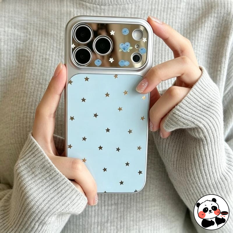 Hollow Stars Mirror Phone Case - огляд і ціна Realme Note 50