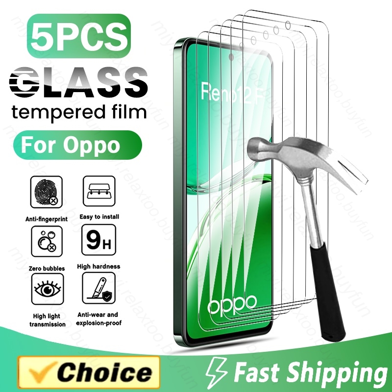5PCS 100% Original HD Tempered - огляд і ціна Oppo Reno 12