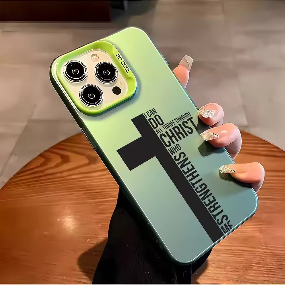 Anti Fingerprint Cross Bible P - огляд і ціна Apple Iphone 15 Pro Max