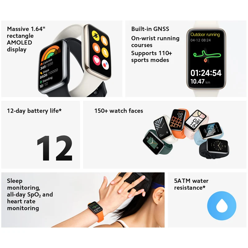For Global Version Mi Band 7 P - огляд і ціна Breath Rate Monitor