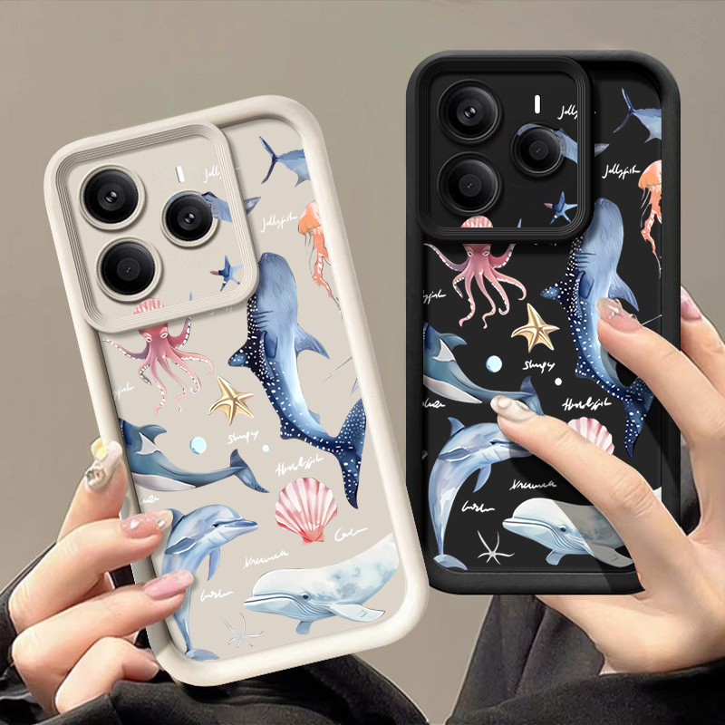 Cute Dolphin Patterned Soft Ca - огляд і ціна Xiaomi Redmi Note 13