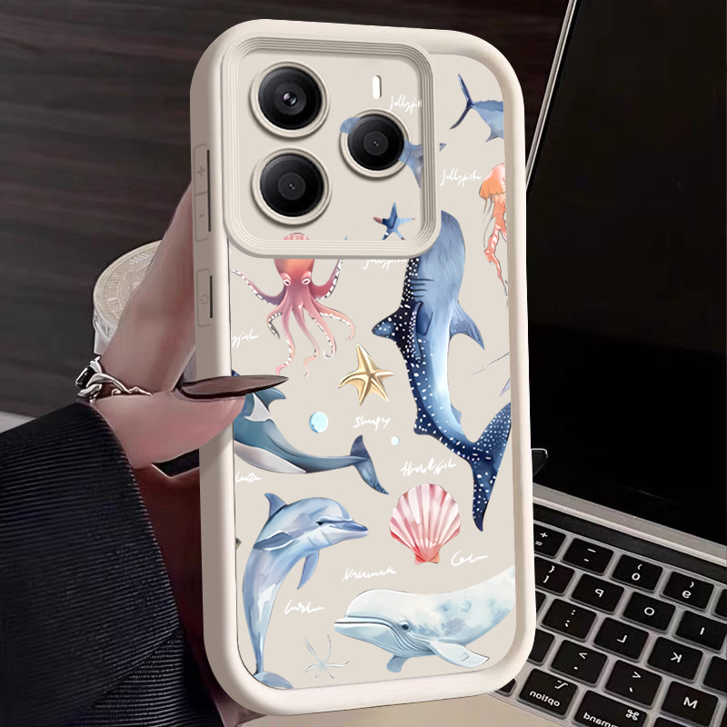 Cute Dolphin Patterned Soft Ca - огляд і ціна Xiaomi Redmi Note 13