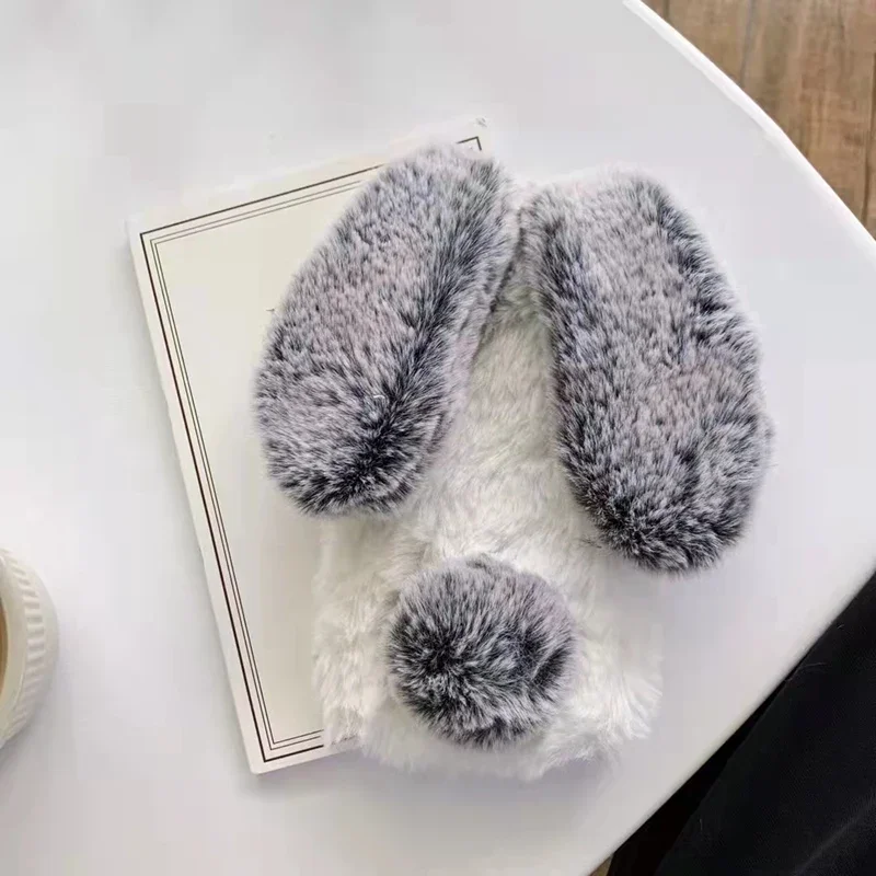 Plush Fur Rabbit Case For Real - огляд і ціна Realme Note 50
