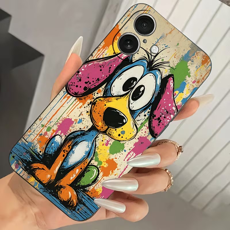 Graffiti Colored Puppy TPU Pho - огляд і ціна Apple Iphone 15 Pro Max