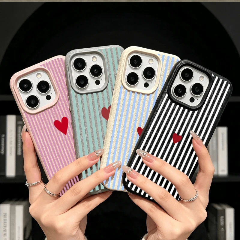 Colorful Striped Heart Case Fo - огляд і ціна Realme Note 50