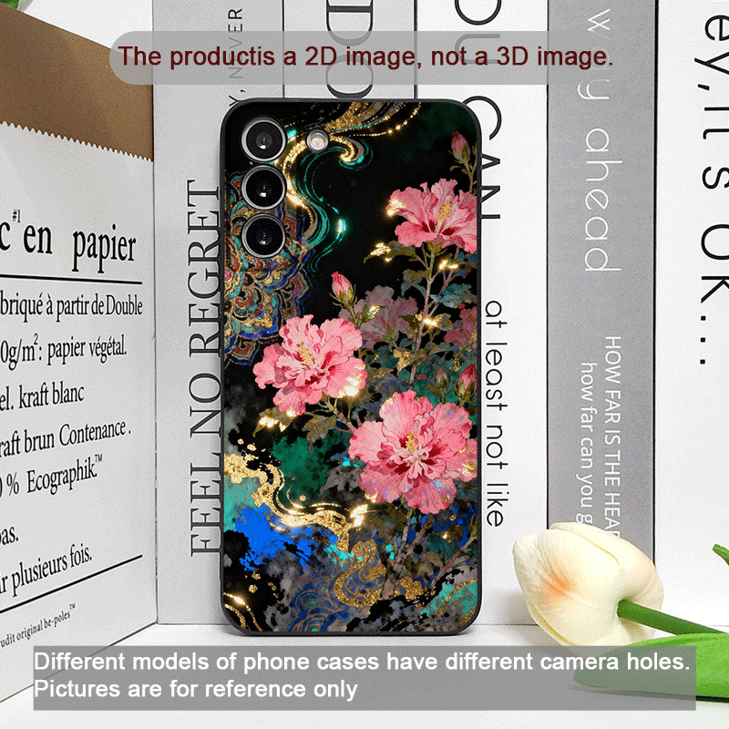 Retro Flower Hibiscus Golden I - огляд і ціна Oppo Reno 12