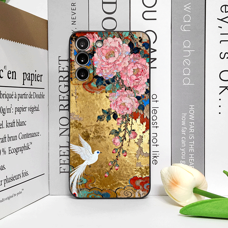 Retro Flower Hibiscus Golden I - огляд і ціна Oppo Reno 12