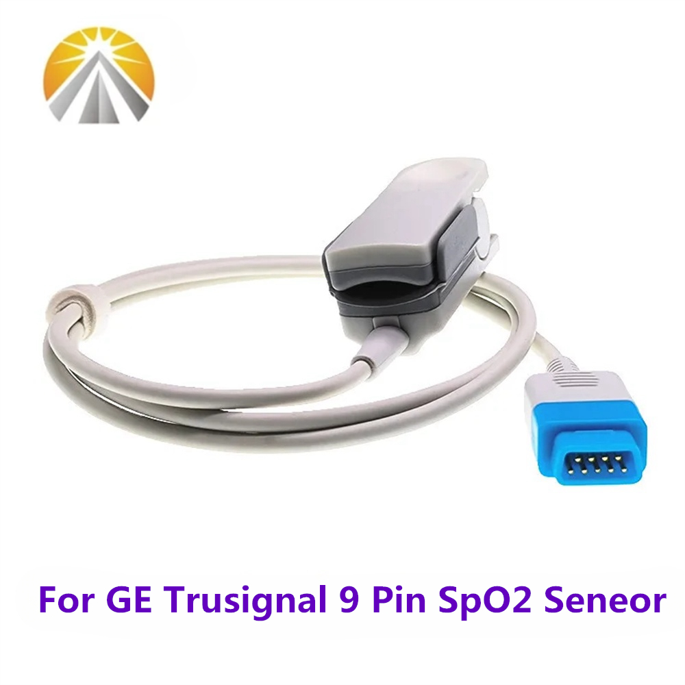 SPO2 Sensor 9 Pin For GE Datex - огляд і ціна Breath Rate Monitor