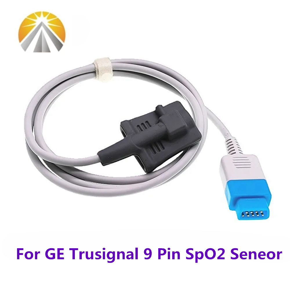 SPO2 Sensor 9 Pin For GE Datex - огляд і ціна Breath Rate Monitor
