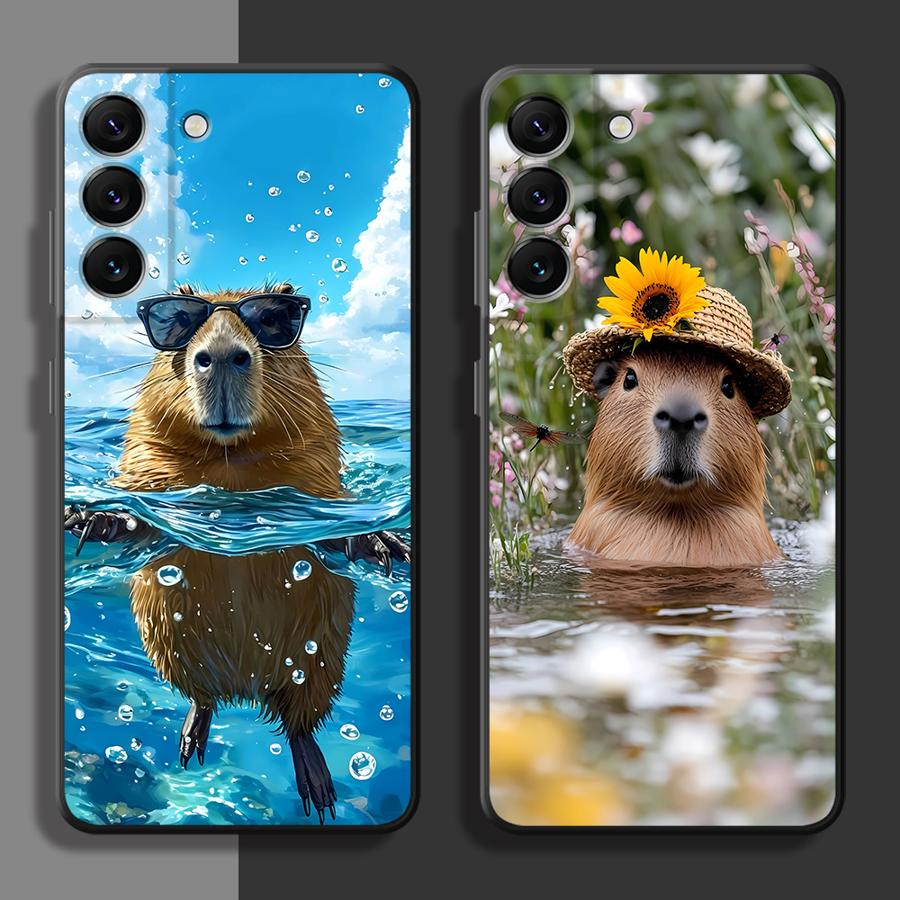 Vacation Capybara Case for Sam - огляд і ціна Samsung Galaxy A55