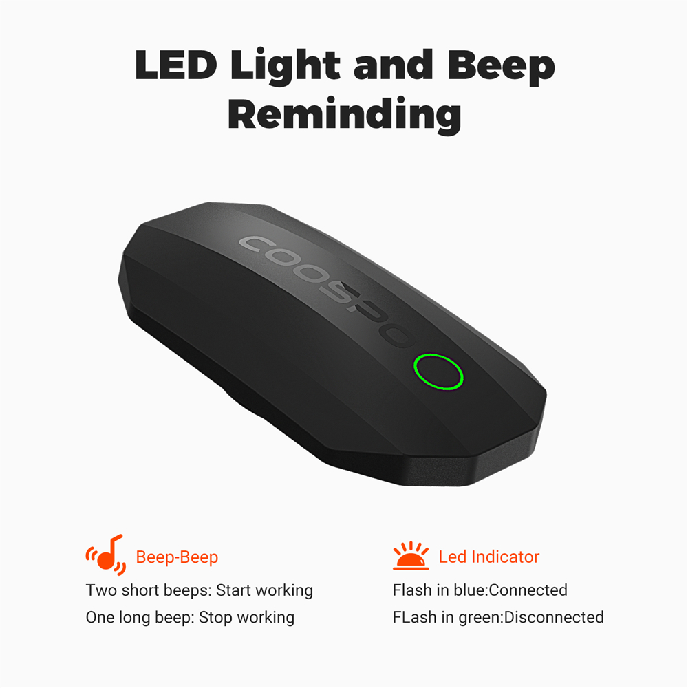 COOSPO H808S Heart Rate Sensor - огляд і ціна Breath Rate Monitor