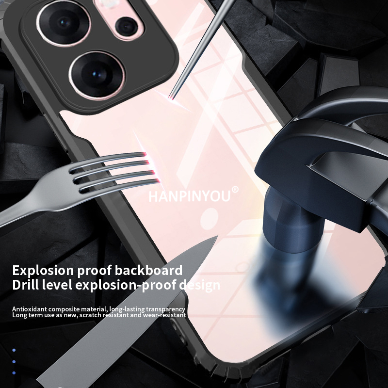 Transparent Anti-Fall Case For - огляд і ціна Oppo Reno 12