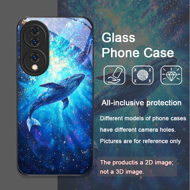 Cartoon Starry Sky Blue Whale  - огляд і ціна Huawei Nova 12