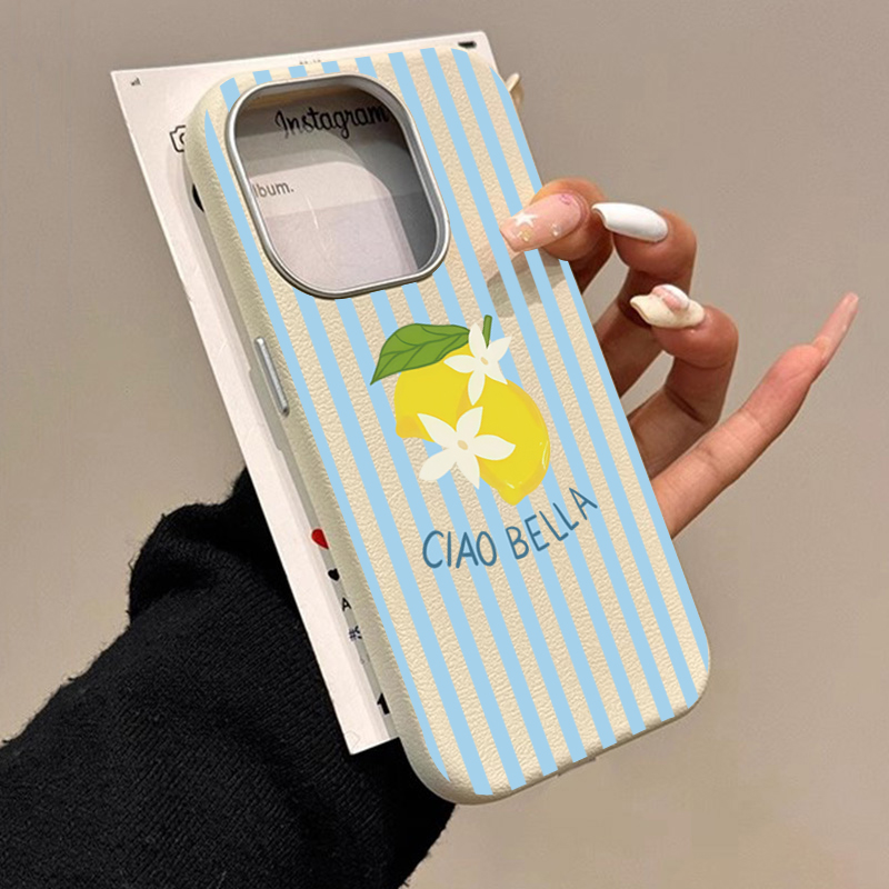 Lemon Striped Retro Design Sui - огляд і ціна Samsung Galaxy A55