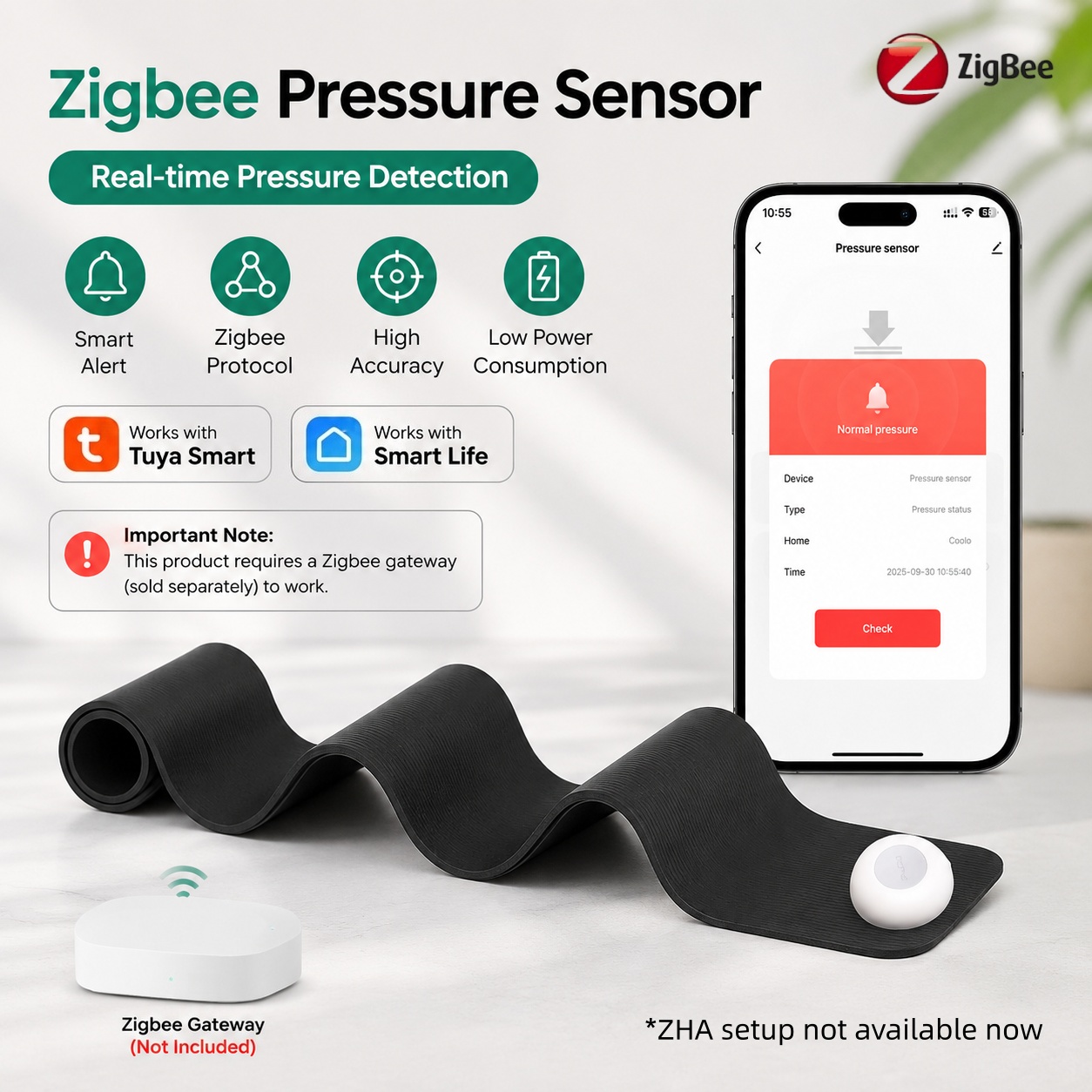 Zigbee Pressure Sensor Detecto - огляд і ціна Smart Insole Pressure