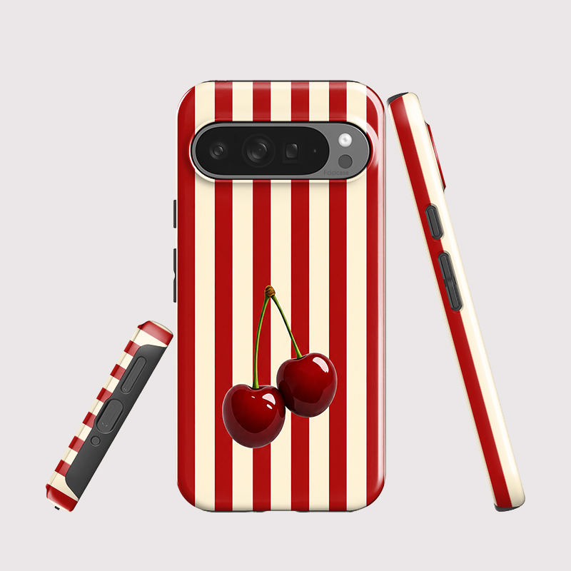 Fcicicase Cherry Stripe Patter - огляд і ціна Google Pixel 9 Pro