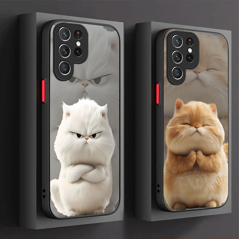 Angry Cat Couple Style Case fo - огляд і ціна Samsung Galaxy A55