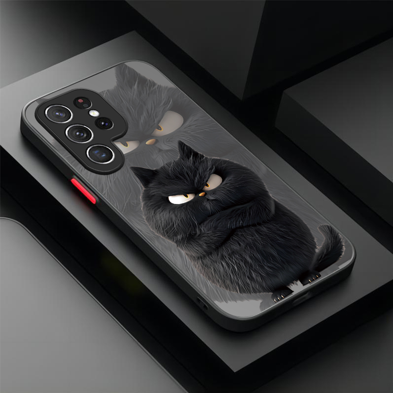 Angry Cat Couple Style Case fo - огляд і ціна Samsung Galaxy A55