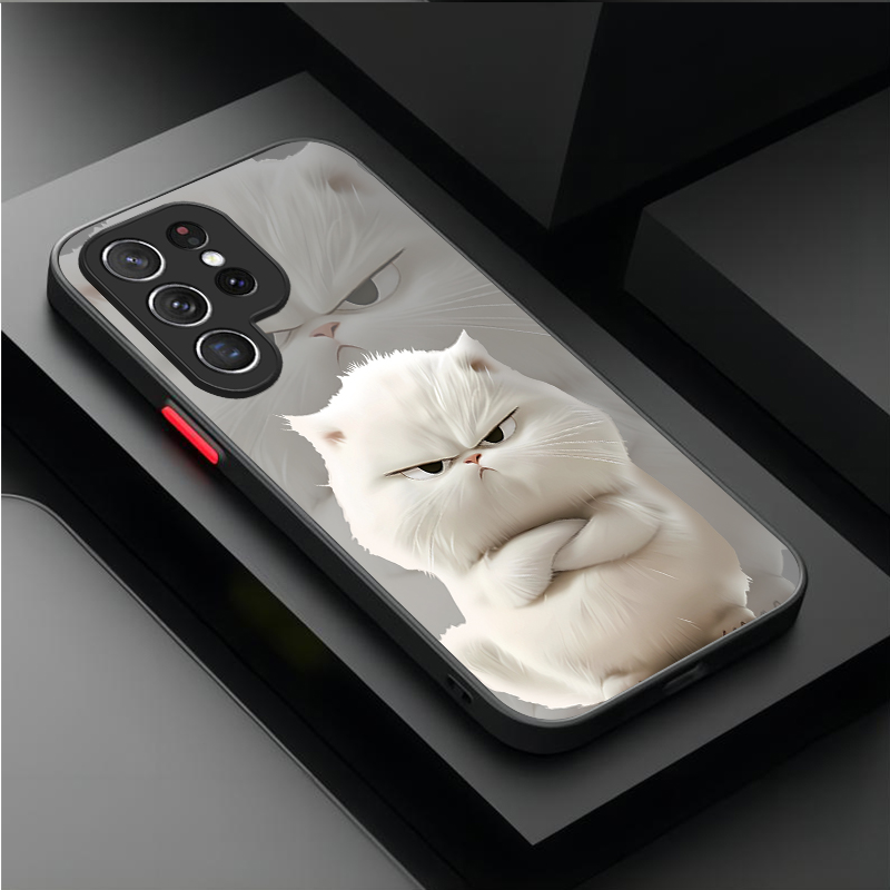 Angry Cat Couple Style Case fo - огляд і ціна Samsung Galaxy A55