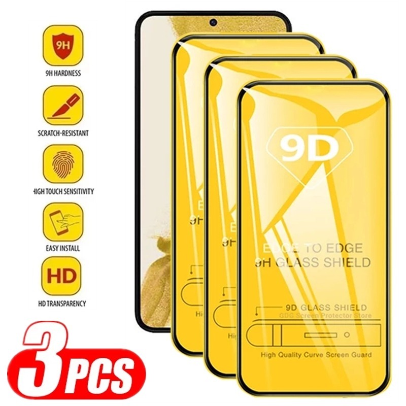 3Pcs 9D Full Cover Screen Prot - огляд і ціна Realme Gt 6