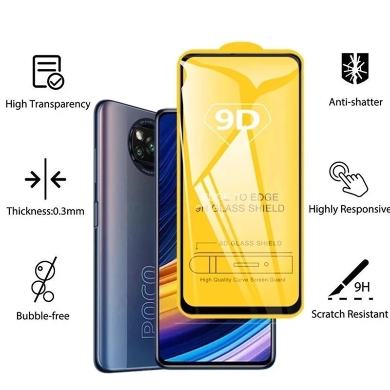 3Pcs 9D Full Cover Screen Prot - огляд і ціна Realme Gt 6