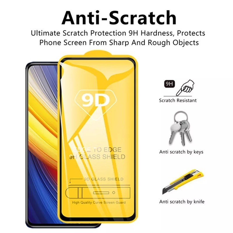 3Pcs 9D Full Cover Screen Prot - огляд і ціна Realme Gt 6