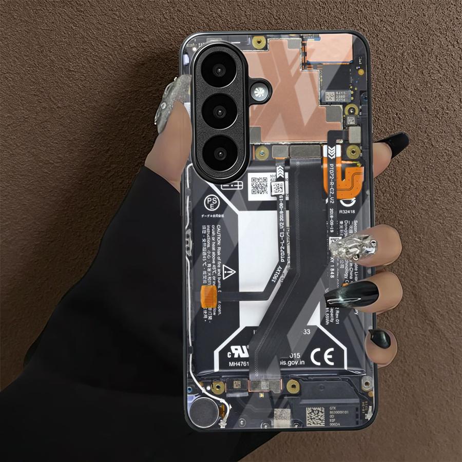 Glass Phone Cover Case for Sam - огляд і ціна Samsung Galaxy A55